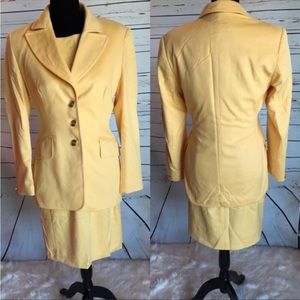 Escada sheath dress and blazer jacket set size 6